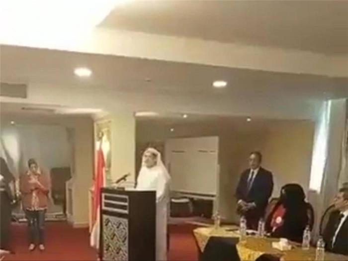 وفاة رجل الأعمال السعودي محمد القحطاني أثناء إلقاء كلمة بالقاهرة